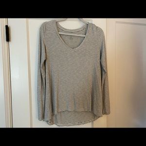 Long sleeve stripped shirt